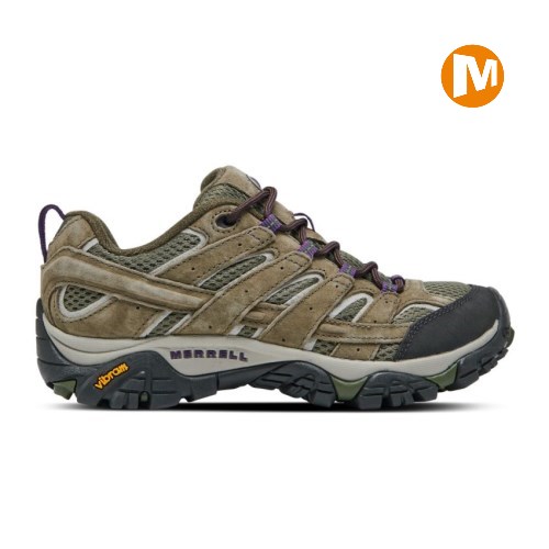 Merrell Moab 2 Ventilator Wanderschuhe Damen Olivgrün [DE-DNOLR]